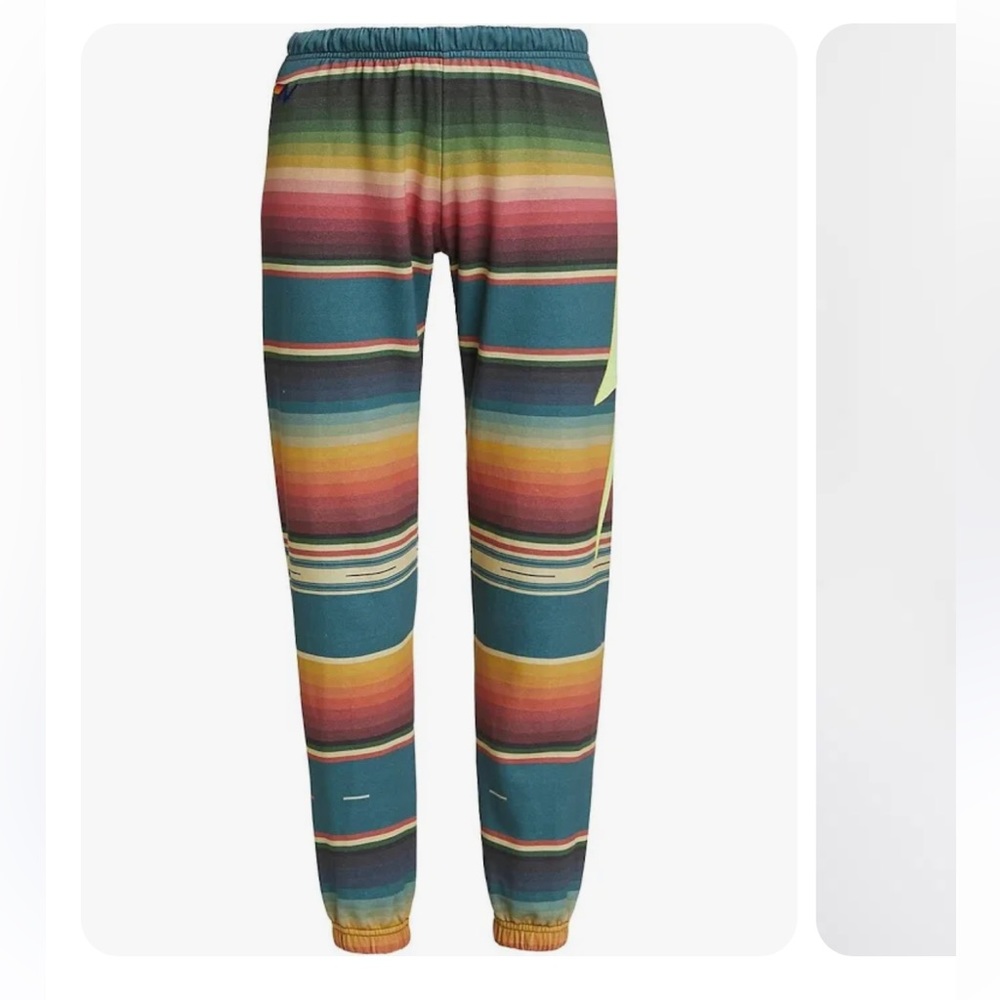 Aviator Nation Serape Bolt Stitch Sweatpants